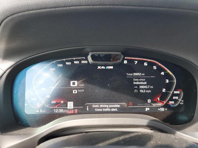 2022 BMW X4 M 5YM23EC04N9J37090