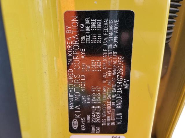 2016 KIA SOUL + KNDJP3A54G7260799