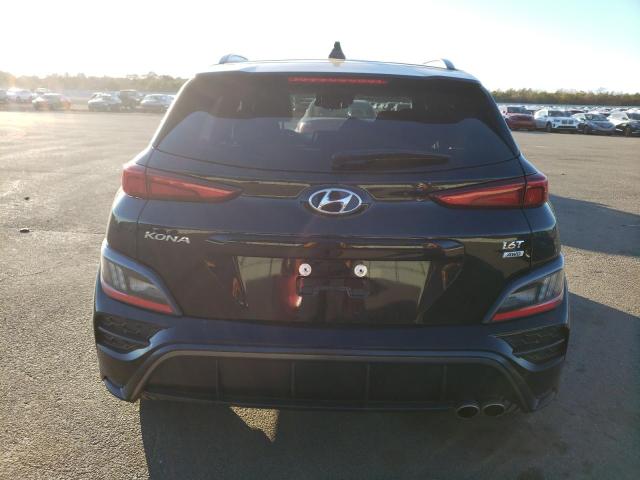 VIN KM8K3CA38NU910615 2022 HYUNDAI KONA no.6