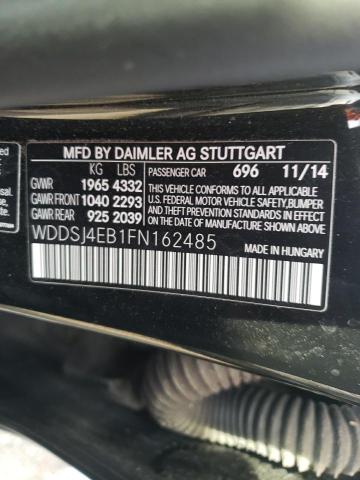 WDDSJ4EB1FN162485 Mercedes-Benz CLA 250