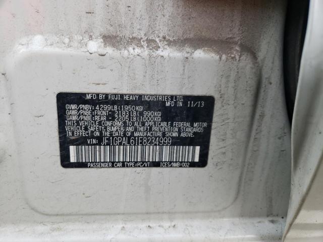 JF1GPAL61E8234999 Subaru Impreza