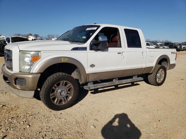 Salvage cars for sale from Copart San Antonio, TX: 2011 Ford F250 Super