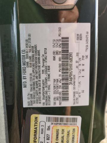 2017 FORD FUSION SE - 3FA6P0H70HR168391