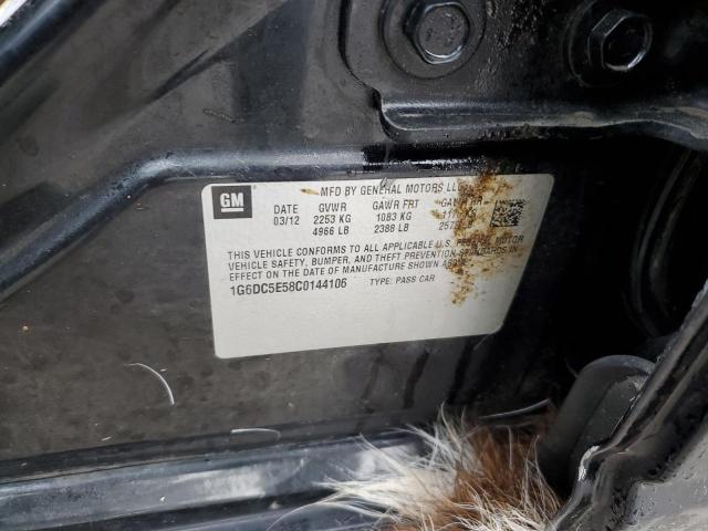 1G6DC5E58C0144106 Cadillac CTS