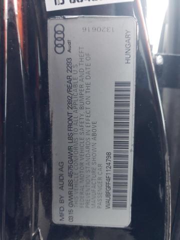 2015 AUDI A3 / S3 - WAUBFGFF4F1124798