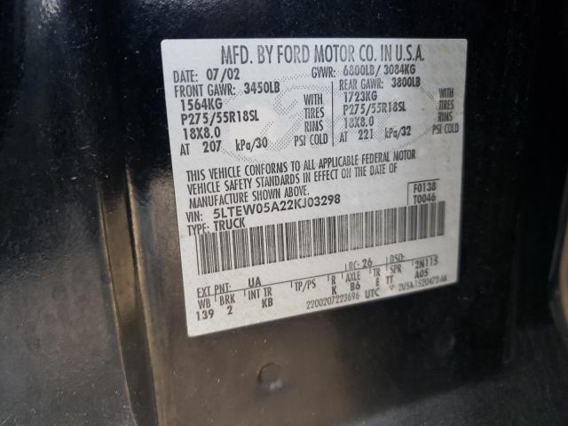 5LTEW05A22KJ03298 Lincoln Blackwood