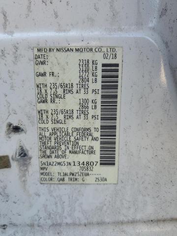 2018 NISSAN MURANO S - 5N1AZ2MG5JN134807