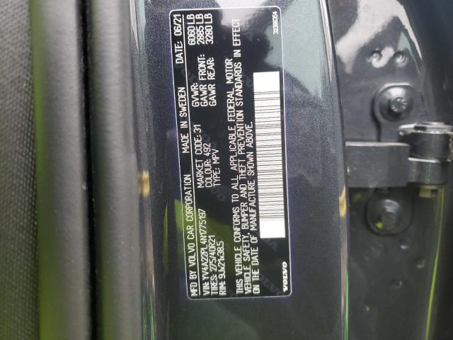 YV4A22PL4N1775197 Volvo Xc90 T6 Inscription