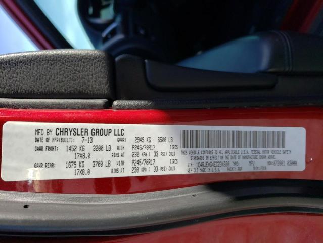 1C4RJEAG4EC234600 Jeep Grand Cherokee Laredo