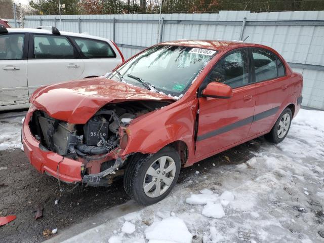 Salvage cars for sale from Copart Lyman, ME: 2009 KIA Rio Base