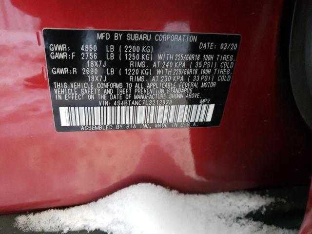4S4BTANC7L3213938 Subaru Outback Limited