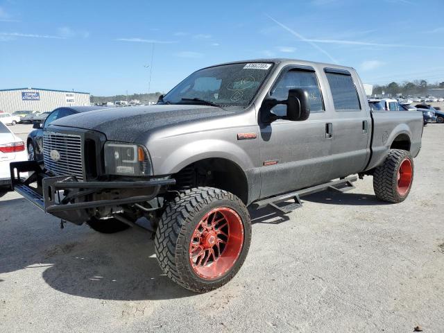 Salvage cars for sale from Copart Houston, TX: 2005 Ford F250 Super