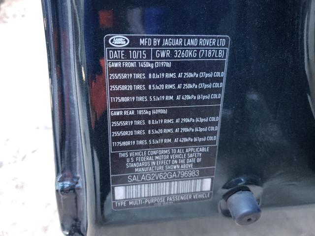 SALAG2V62GA796983 Land Rover LR4