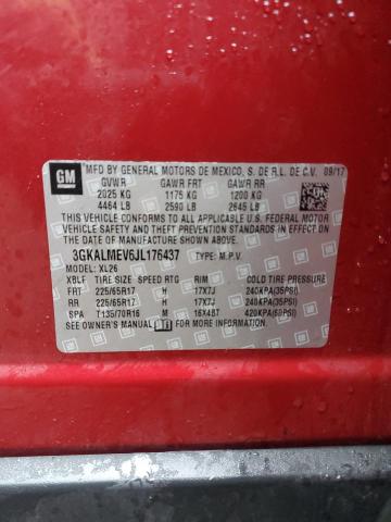 3GKALMEV6JL176437 GMC Terrain Sle