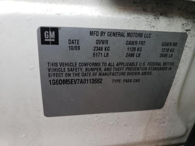1G6DM5EV7A0113682 Cadillac CTS