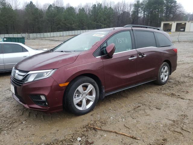 2020 Honda Odyssey Exl Бордовый vin: 5FNRL6H72LB002082