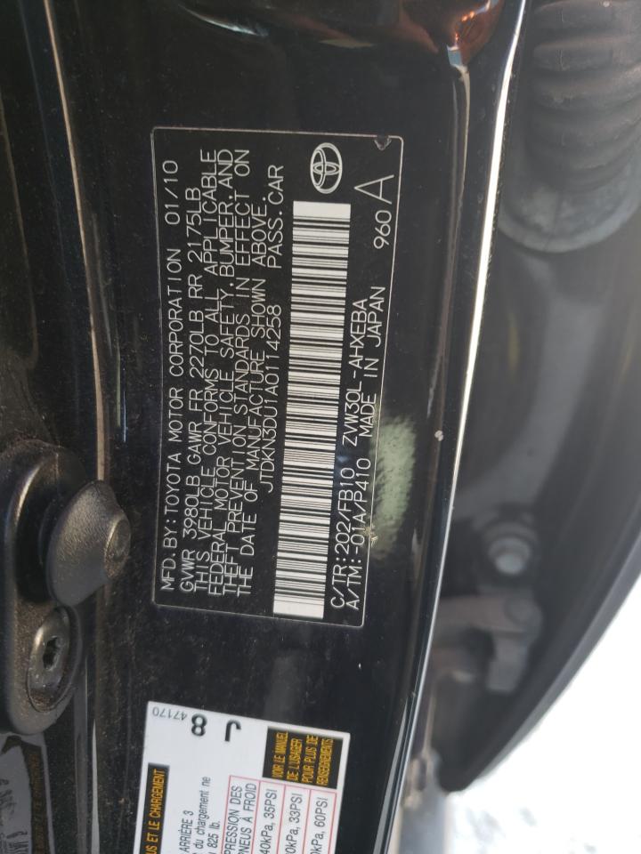 2010 TOYOTA PRIUS - JTDKN3DU1A0114258