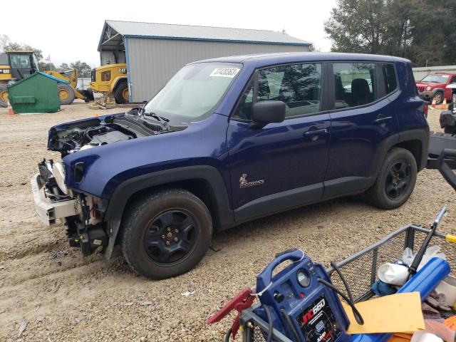 Jeep Renegade синий