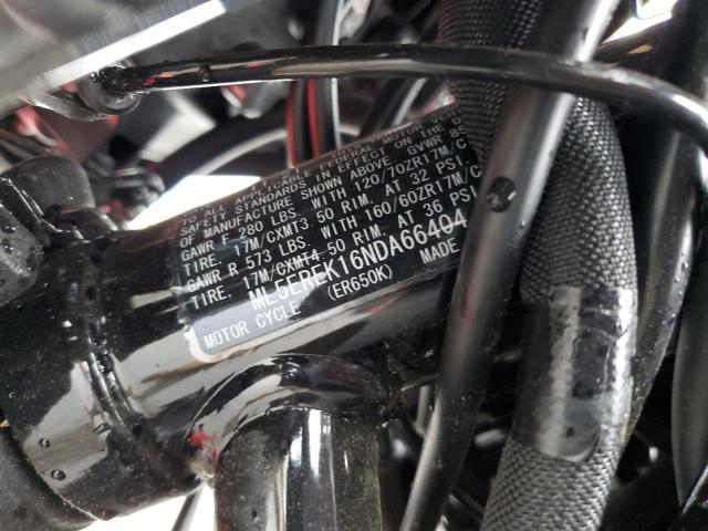 2022 KAWASAKI ER650 K - ML5EREK16NDA66404