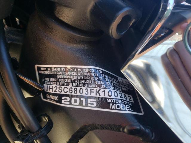 2015 HONDA GL1800 C JH2SC6803FK100282
