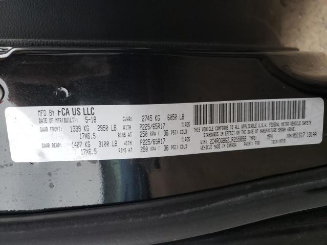 2018 DODGE GRAND CARA 2C4RDGBG2JR255898
