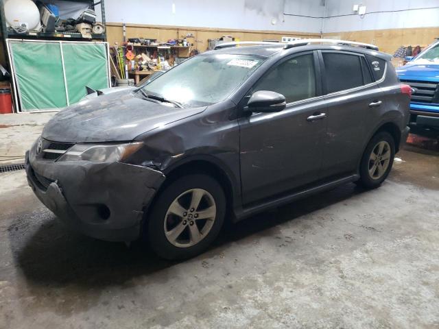 Salvage cars for sale from Copart Kincheloe, MI: 2015 Toyota Rav4 XLE