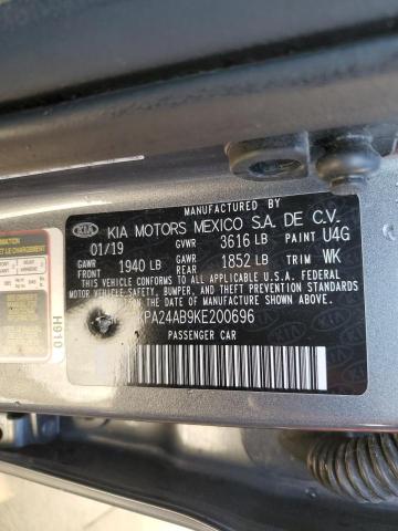 3KPA24AB9KE200696 KIA Rio