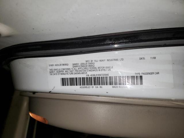 4S3BL616597225945 Subaru Legacy 2.5i