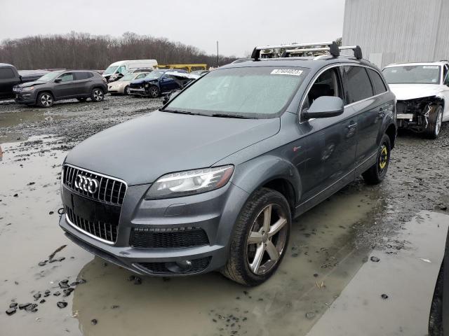 Salvage cars for sale from Copart Windsor, NJ: 2014 Audi Q7 Prestige