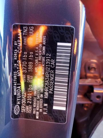 2023 HYUNDAI VENUE - KMHRC8A34PU213912
