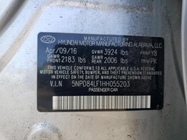 2017 HYUNDAI UK 5NPD84LF1HH055203