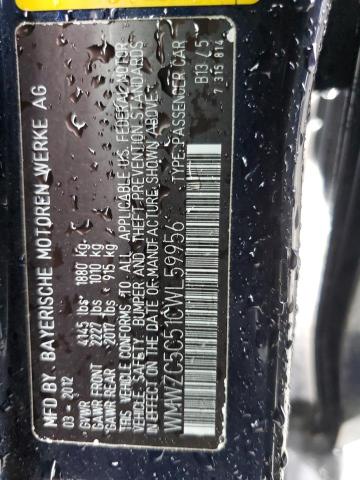 WMWZC5C51CWL59956 Mini Cooper