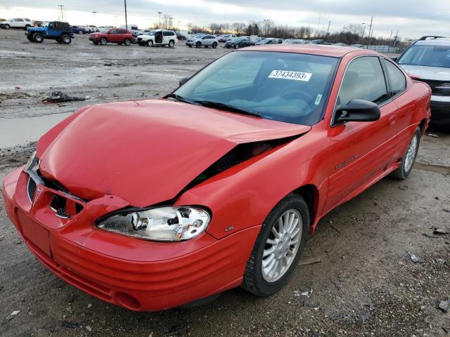 Pontiac salvage cars for sale: 2001 Pontiac Grand AM SE1