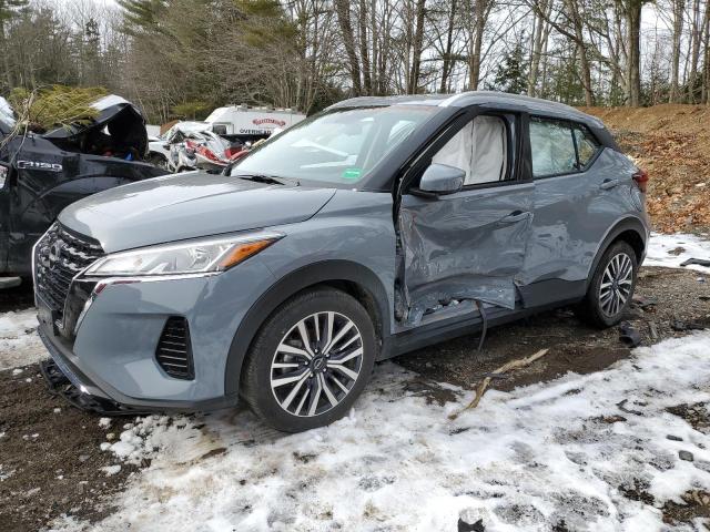 Salvage cars for sale from Copart Lyman, ME: 2022 Nissan Kicks SV
