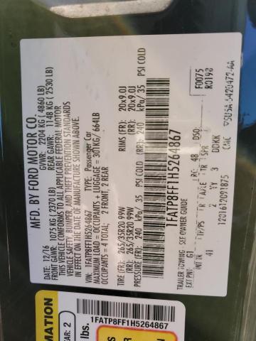 2017 FORD MUSTANG GT - 1FATP8FF1H5264867