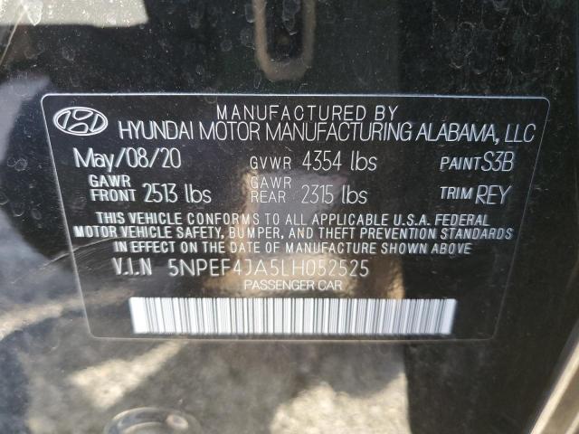 2020 HYUNDAI SONATA SEL - 5NPEF4JA5LH052525