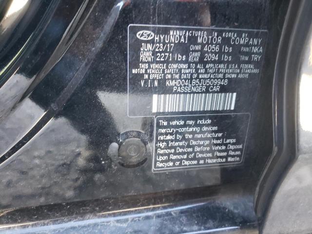 2018 HYUNDAI ELANTRA SP - KMHD04LB5JU509948