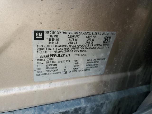 3GKALPEV4JL231971 GMC Terrain Slt