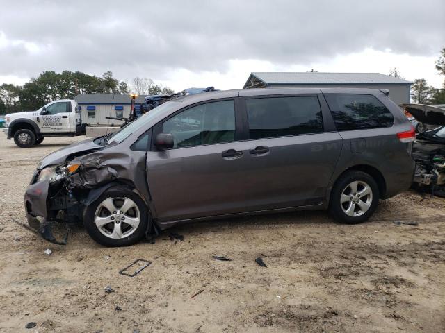 Salvage cars for sale from Copart Midway, FL: 2011 Toyota Sienna
