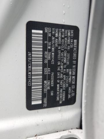 JN1BJ1CWXLW381422 Nissan Rogue