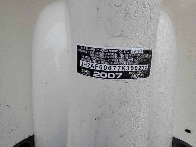 2007 HONDA CH50 S JH2AF60677K300232