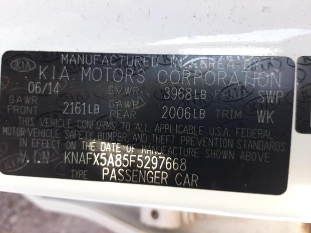 KNAFX5A85F5297668 KIA FORTE EX