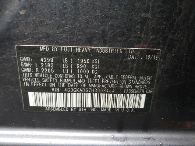 4S3GKAD67H3603454 Subaru Impreza Premium Plus