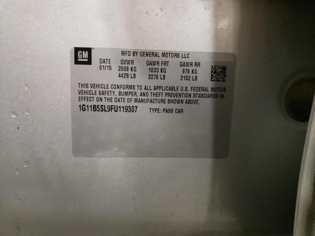 2015 CHEVROLET MALIBU LS - 1G11B5SL9FU119307