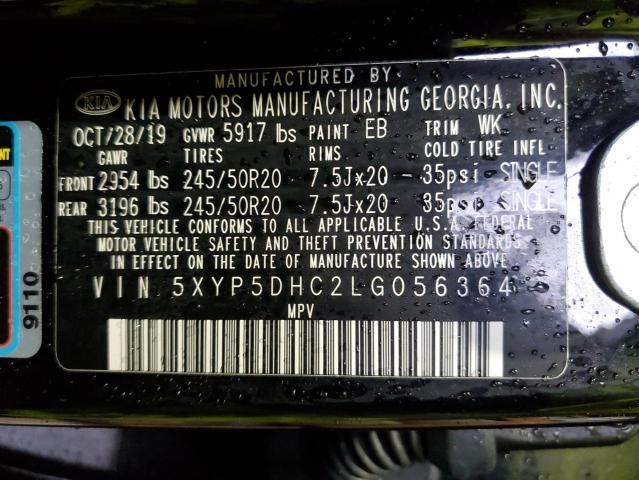5XYP5DHC2LG056364 KIA Telluride Sx