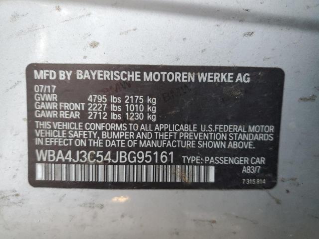 WBA4J3C54JBG95161 BMW 430xi Gran Coupe