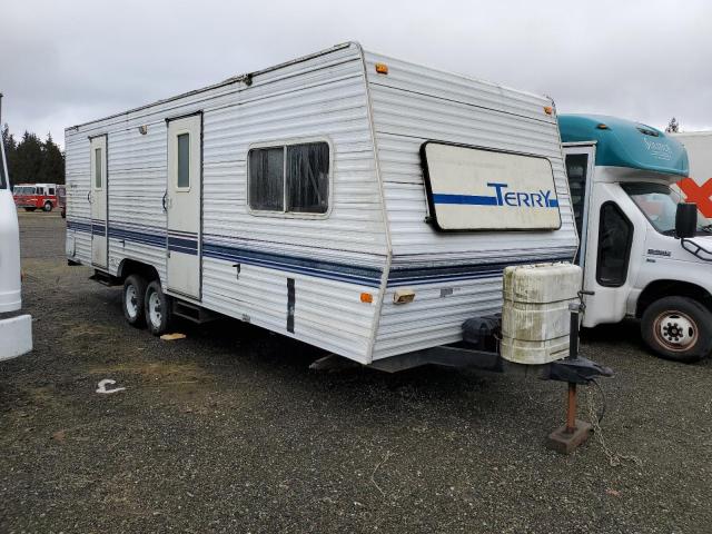 Salvage trucks for sale at Arlington, WA auction: 1999 Terry Travel Trailer