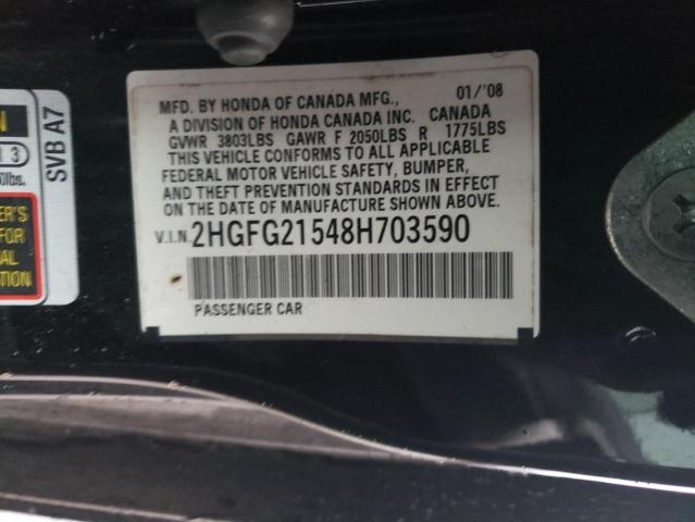 2016 HONDA CIVIC SI - 2HGFG21548H703590