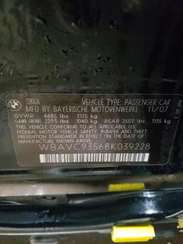 WBAVC93568K039228 BMW 328 XI