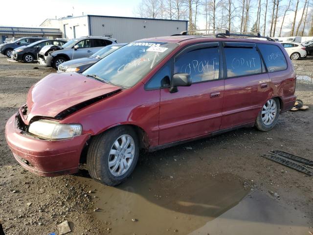 Salvage cars for sale from Copart Arlington, WA: 1996 Honda Odyssey EX